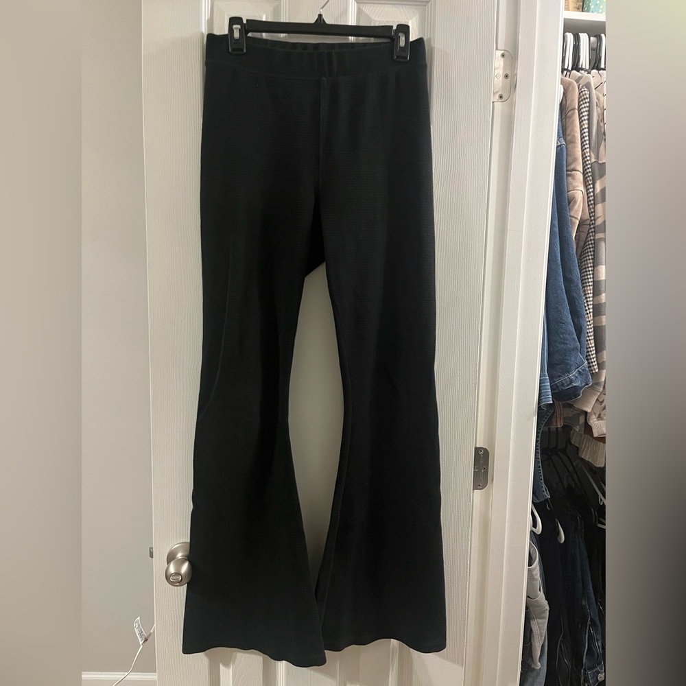 Offline by Aerie Black Flared Pants